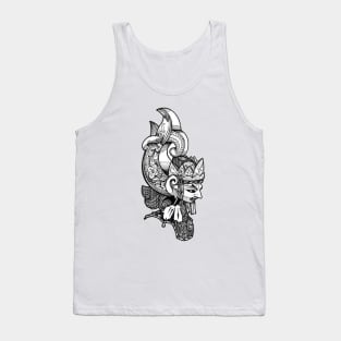 Wayang Golek (Indonesian Wooden Puppet) Tank Top